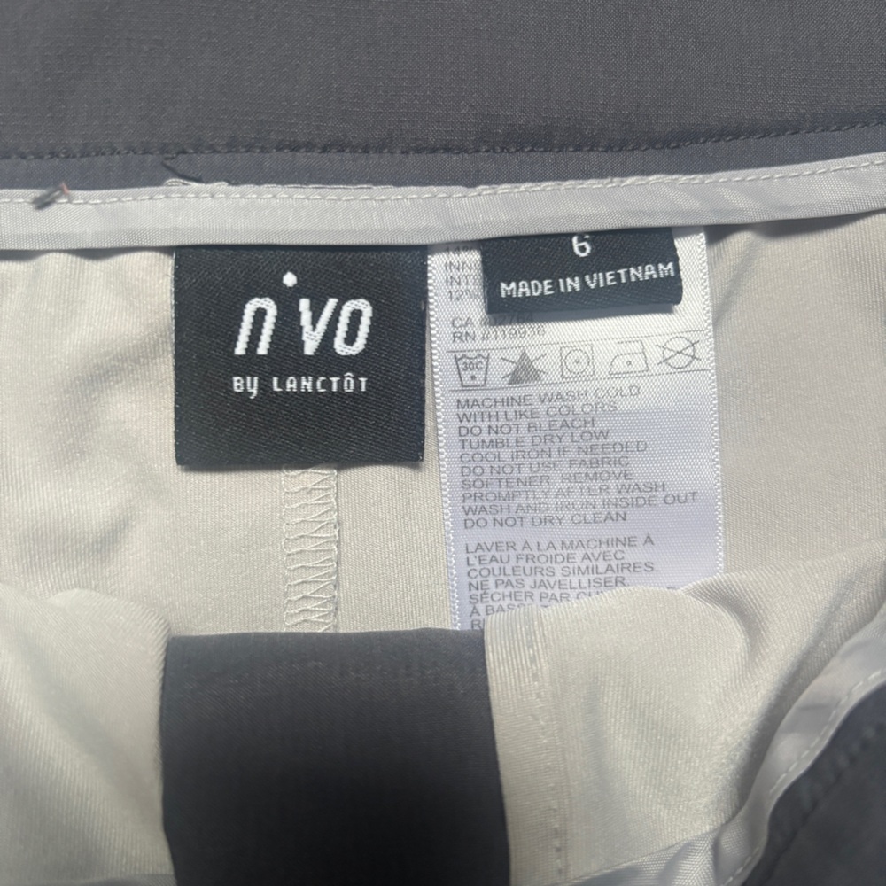 Nivo Sport Grey Women's Golf Skort - Picture 11 of 13